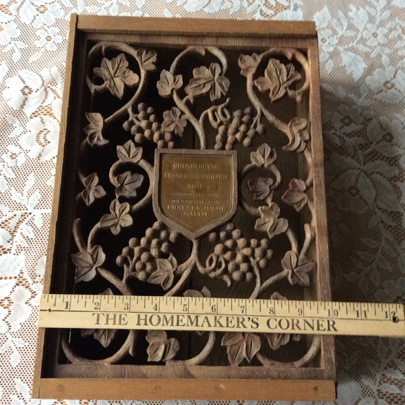 Vintage Ernest & Gallo Wooden Wine Box 🍷 - Picture 12 of 16